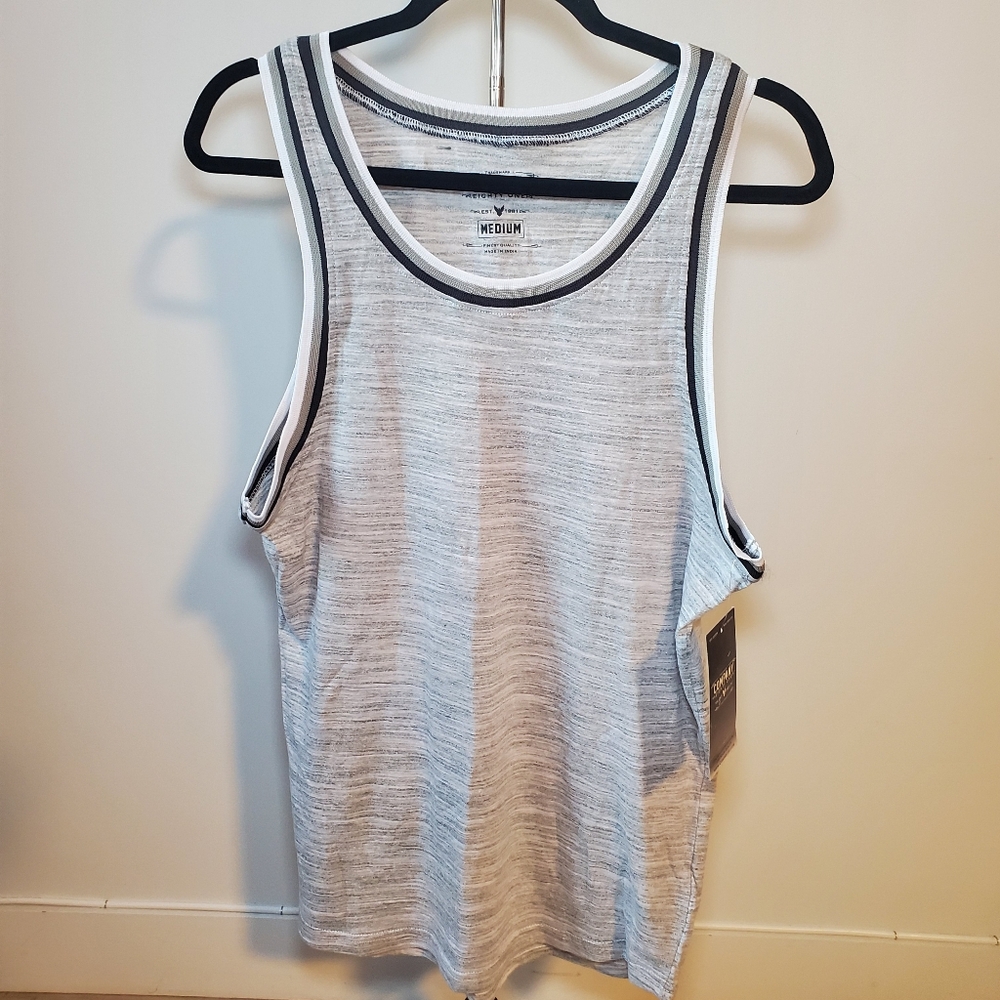 Trademark Company Grey Tank for Men Size M